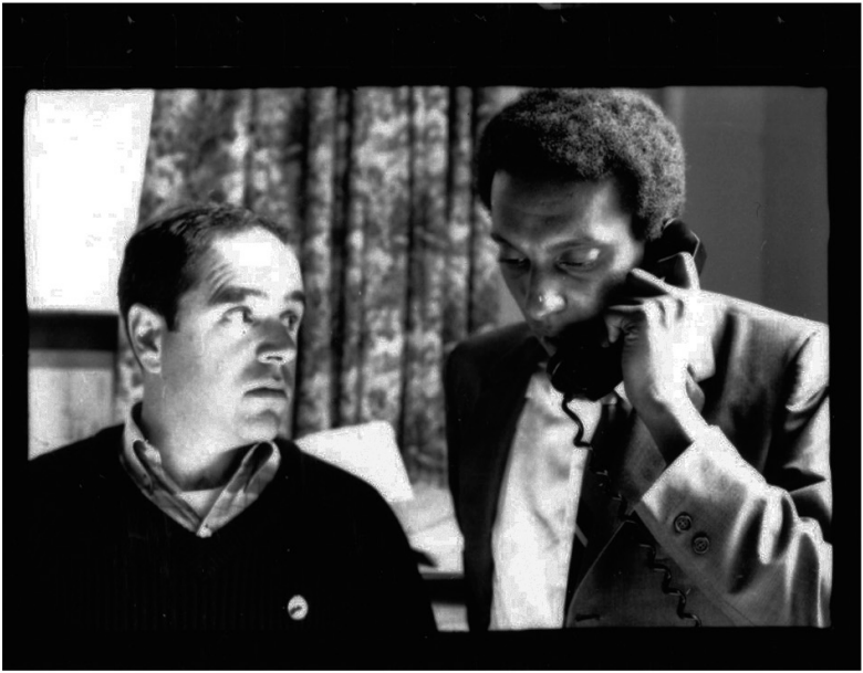 Mike Miller, left, and Kwame Ture, formerly Stokely Carmichael. © Gerhard Gscheidle 2014 ALL RIGHTS RESERVED